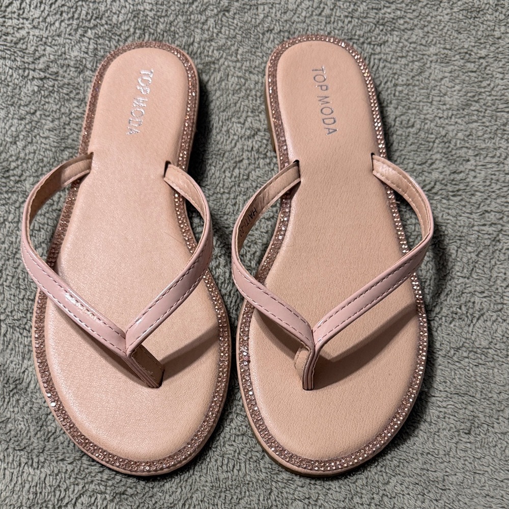 TOP Moda Women's Beige Sandals